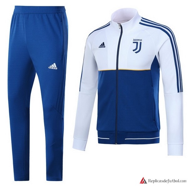 Chandal Juventus Niño 2017-2018 Azul Blanco